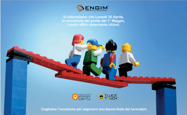 ServizioGPS - Festa dei lavoratori 1 Maggio