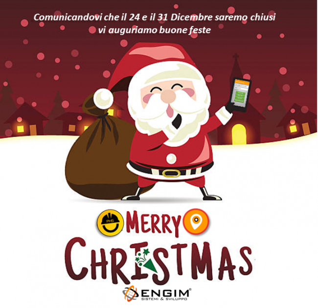 ServizioGPS - Buon Natale da ENGIM